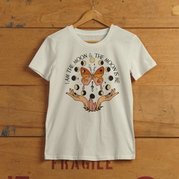 I am the Moon & The Moon is Me T-shirt - Picture 1 of 8